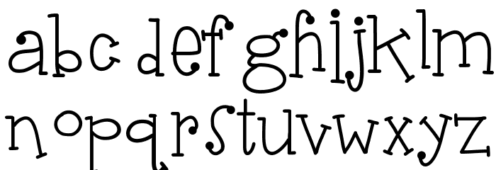 HelloSuhKurity Font LOWERCASE