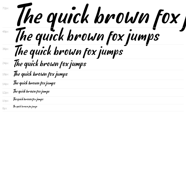 HelloTeman-Italic Waterfall