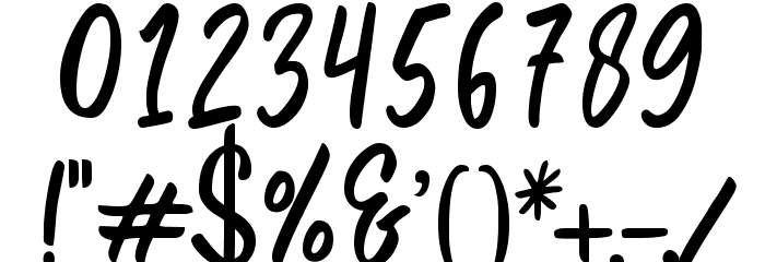 HelloTeman Font OTHER CHARS