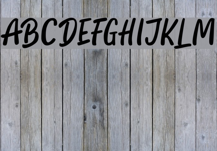 HelloTeman Font examples