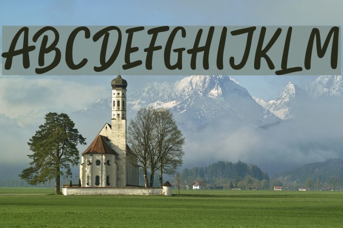 HelloTeman Font examples
