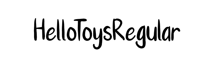 HelloToysRegular  font caratteri gratis
