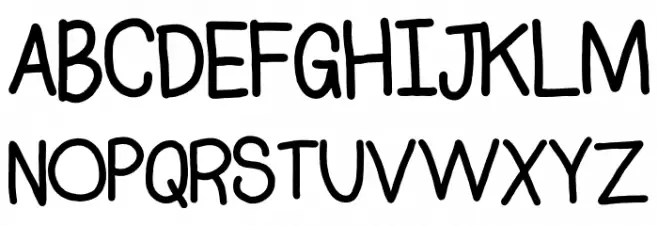 HelloUnicorn Polices MAJUSCULES