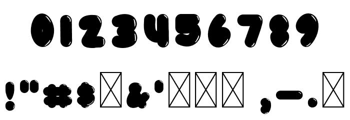 HelloVanillaRegular Font OTHER CHARS