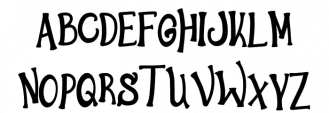 HelloWindsDEMO-Regular 字体 大写