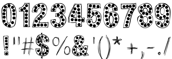 HelloZipper Font OTHER CHARS