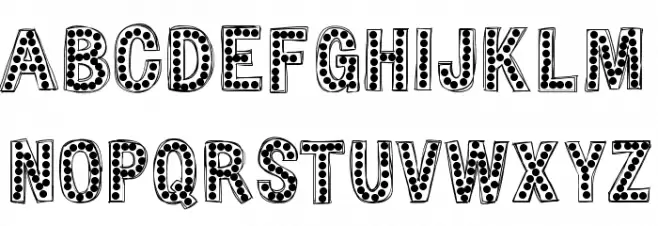 HelloZipper Schriftart Groß