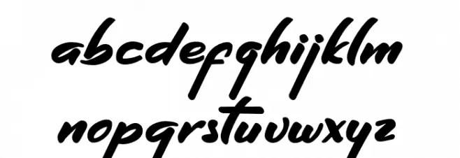 HelloZone Шрифта строчной