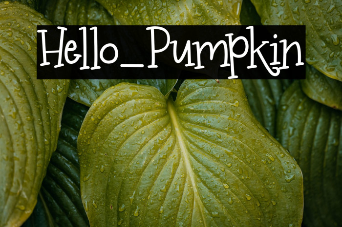 Hello_Pumpkin Example 2
