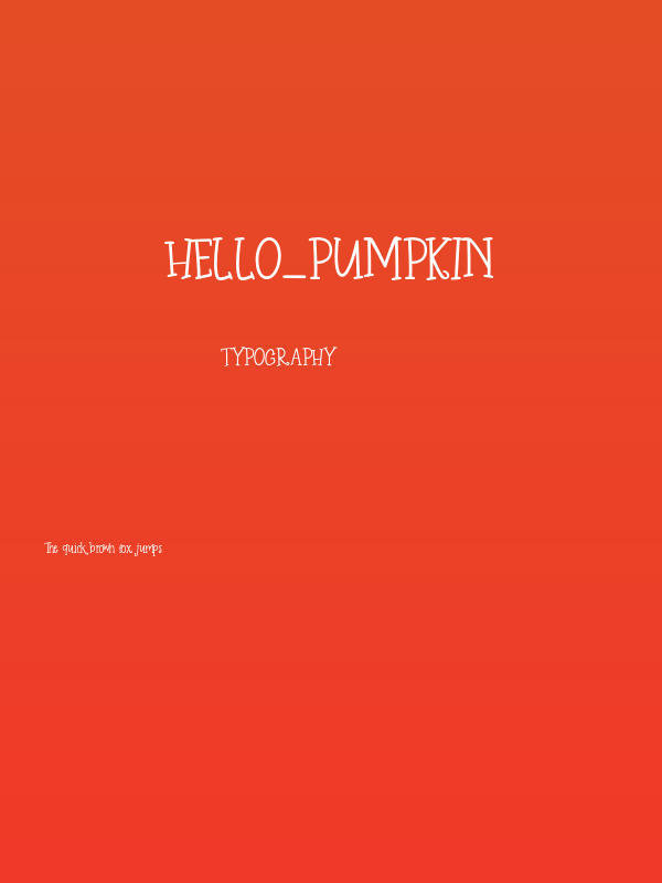 Hello_Pumpkin Poster