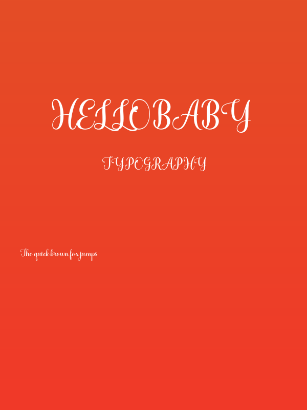Hellobaby Poster