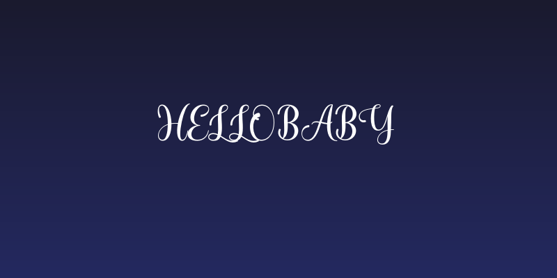 Hellobaby Social Header