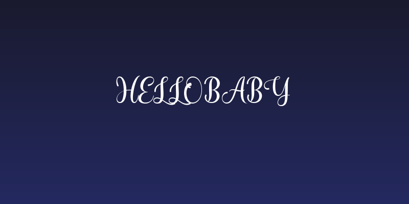 Hellobaby Social Header