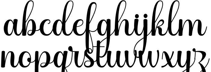 Hellobaby Font LOWERCASE