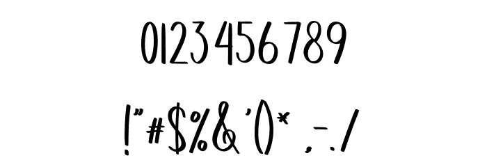 Hellobeautiful Angel Font OTHER CHARS