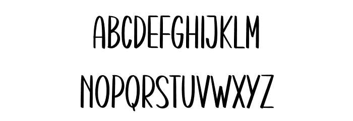 Hellobeautiful Angel Font UPPERCASE