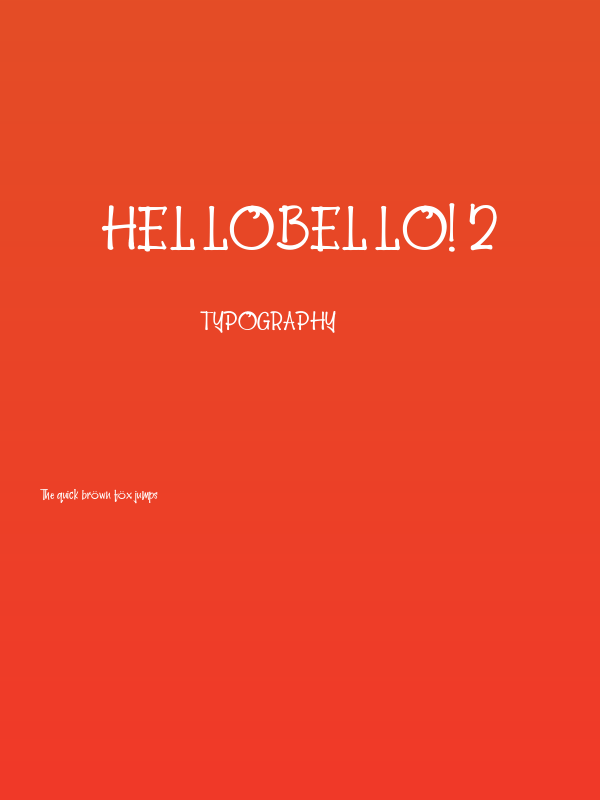 Hellobello! 2 Poster