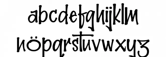 Hellobello! 2 字体 小写