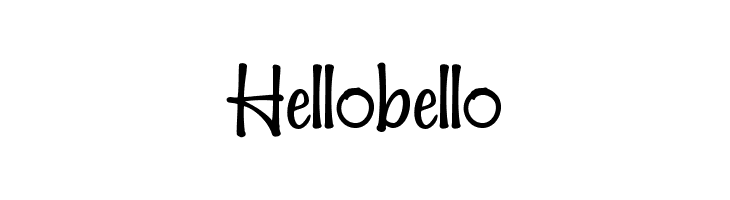Hellobello  font caratteri gratis