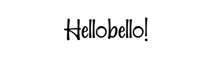Hellobello!  baixar fontes gratis