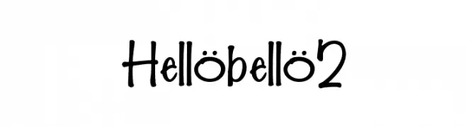 Hellobello2  नि: शुल्क फ़ॉन्ट्स डाउनलोड