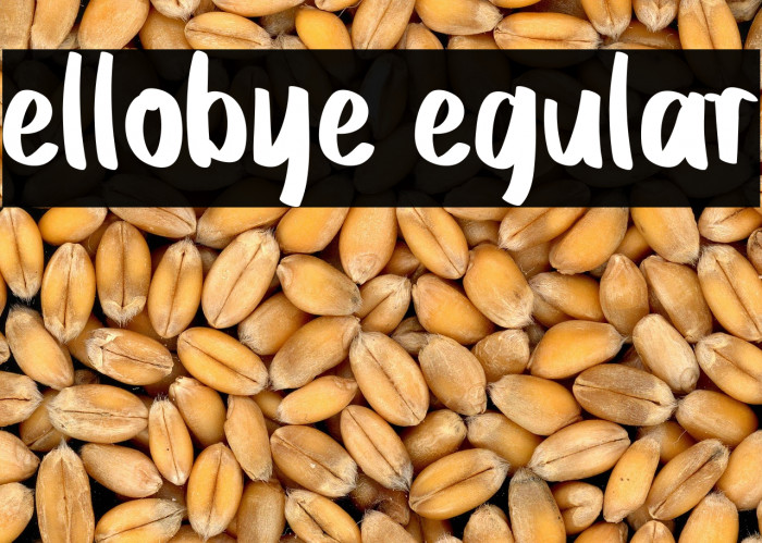 Hellobye Regular Example 2