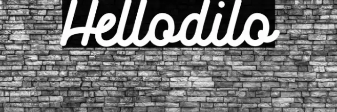 Hellodilo Font examples