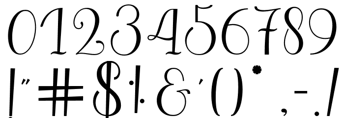 HellomamaScript Font OTHER CHARS