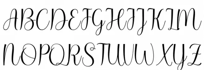 HellomamaScript Schriftart Groß