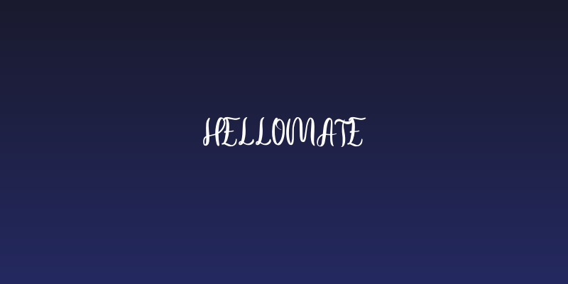 Hellomate Social Header