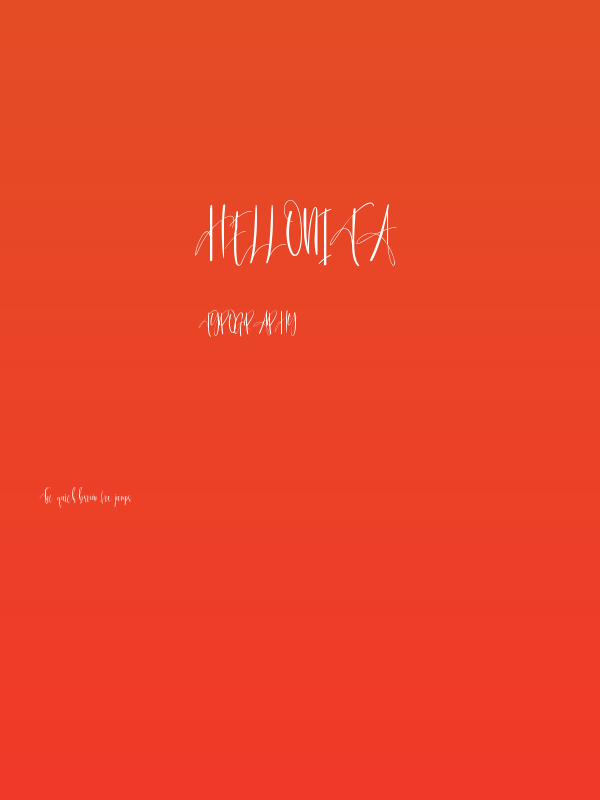 Hellonita Poster