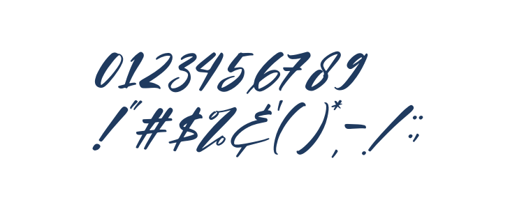 Helloria Abigail Italic Other Characters