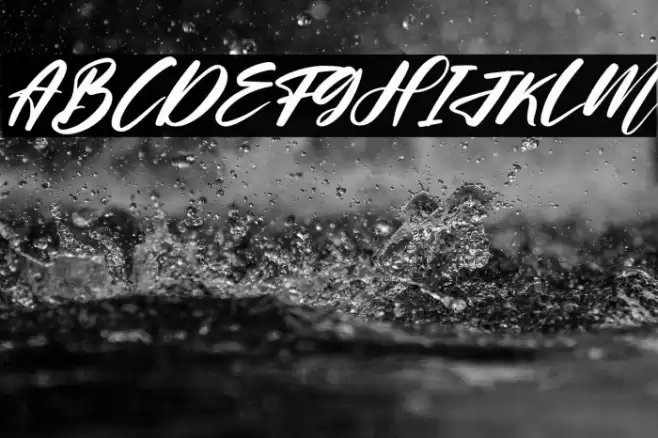 Helloria Abigail Italic Font examples