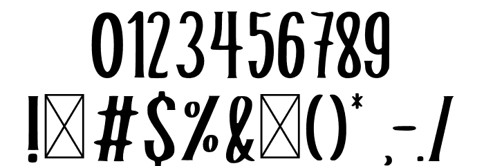 Helloria Font OTHER CHARS