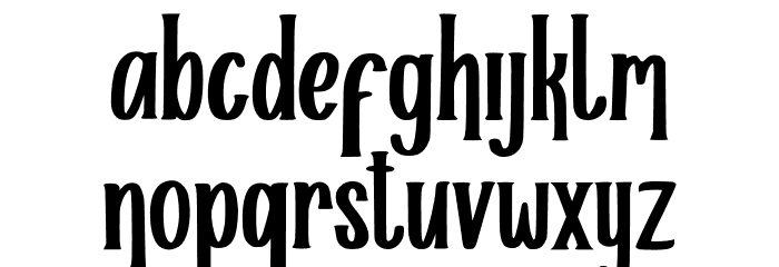 Helloria Font LOWERCASE