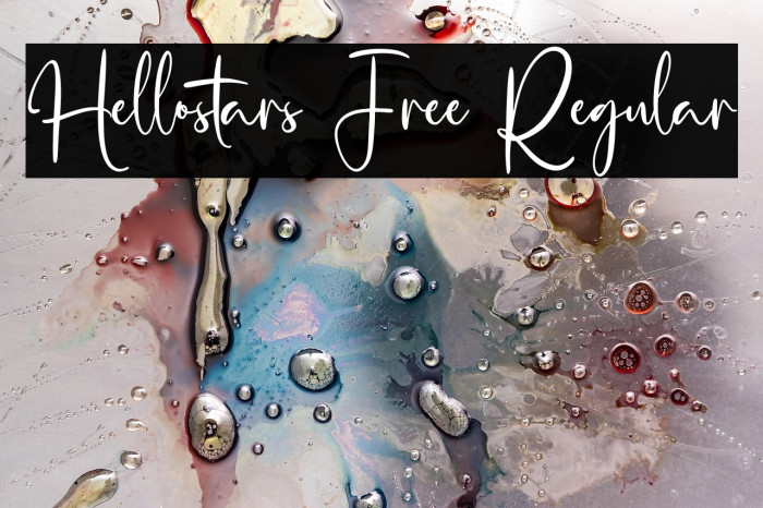 Hellostars Free Regular Example 3