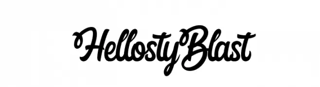 Hellosty Blast  Descarca Fonturi Gratis
