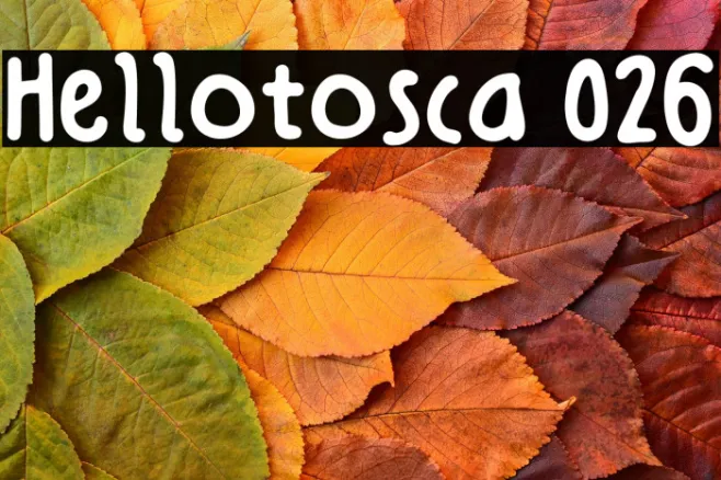 Hellotosca 026 Example 1