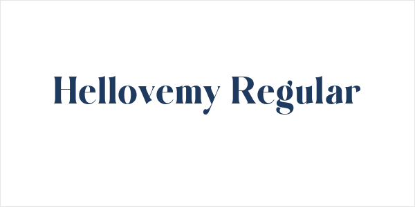 Hellovemy Regular Logo