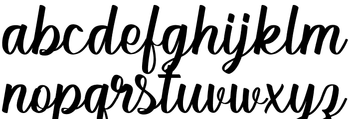 Hellow DEMO Font LOWERCASE