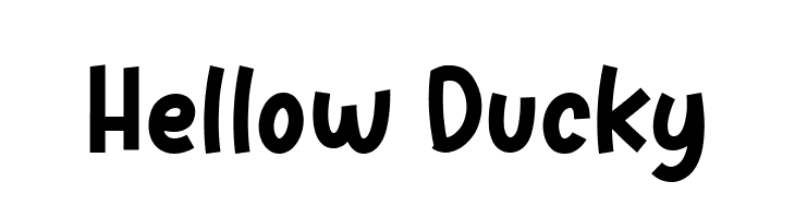 Hellow Ducky Font
