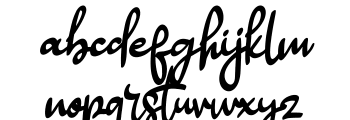 Hellow FREE Font LOWERCASE