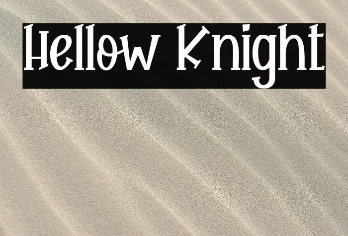 Hellow Knight Example 1