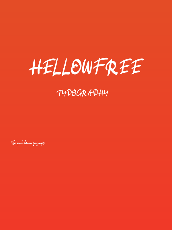 HellowFREE Poster