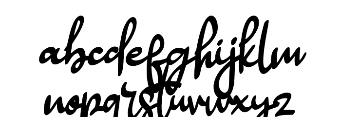 HellowFREE Font LOWERCASE