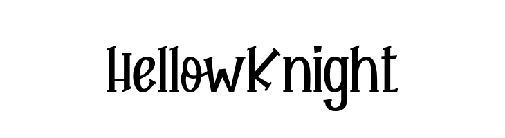 HellowKnight  Скачать бесплатные шрифты