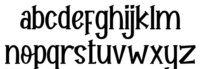 HellowKnight Font LOWERCASE