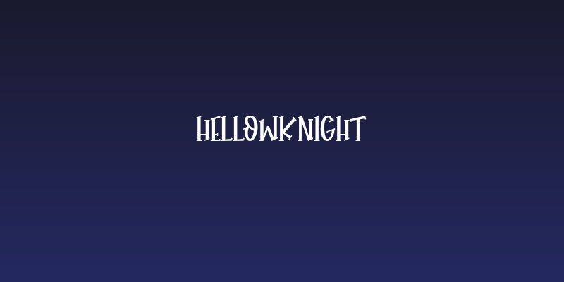 HellowKnight Social Header