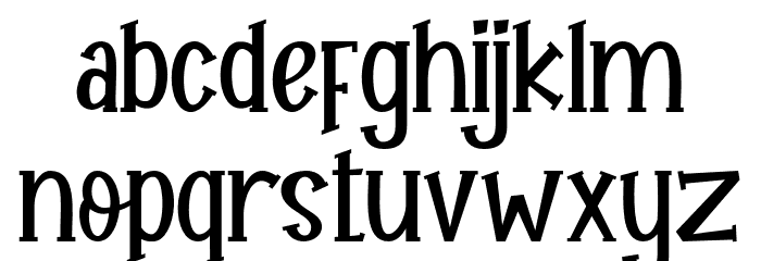 HellowKnight Font LOWERCASE