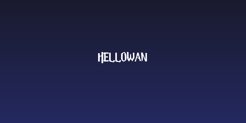 Hellowan Social Header